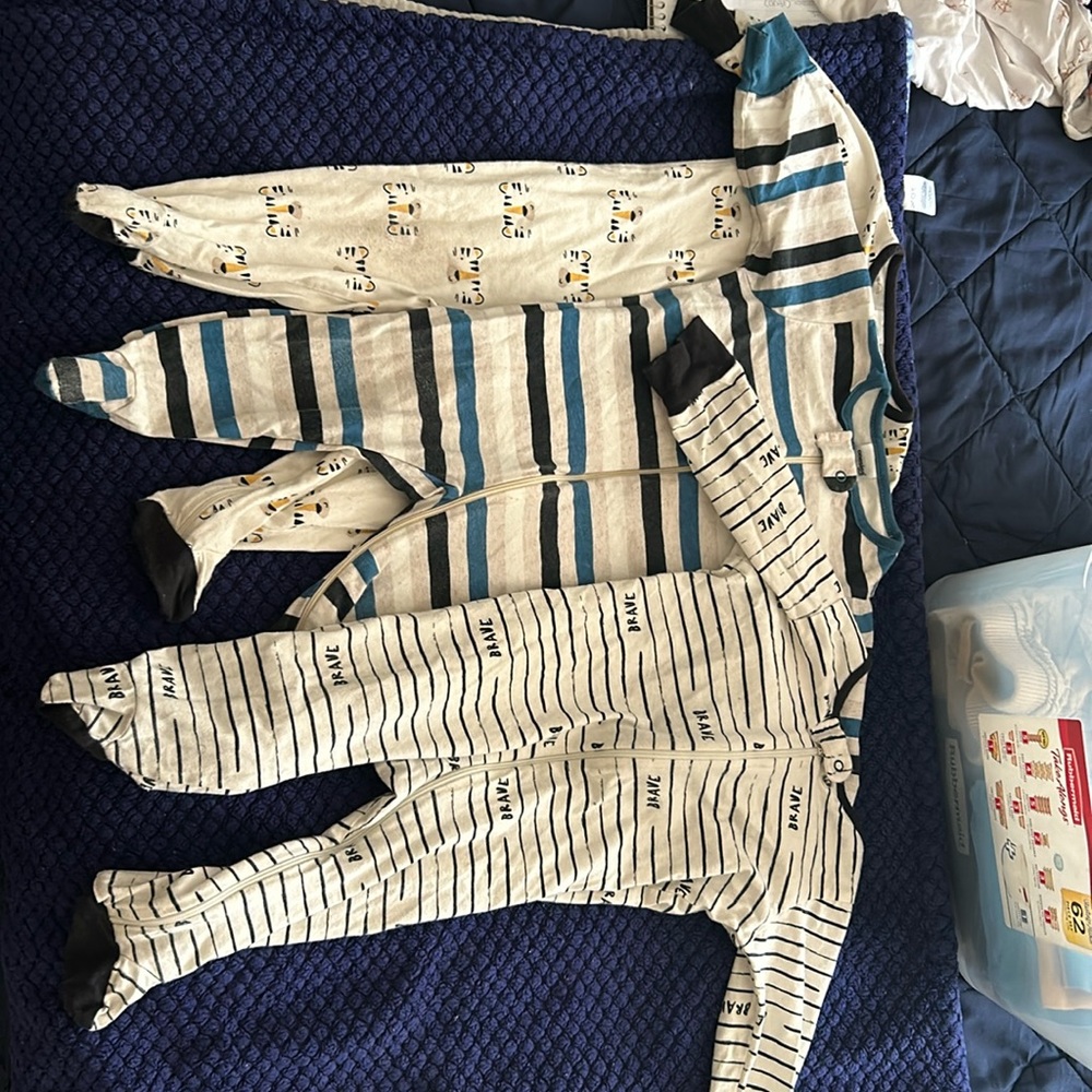 3 onesies, Baby Boy